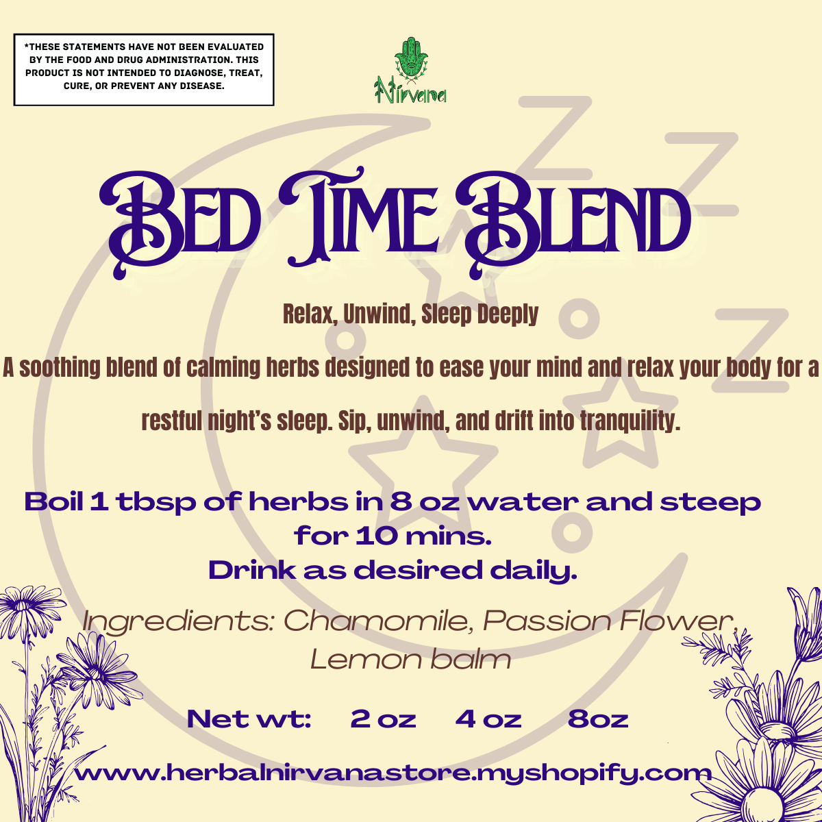 Bed Time Tea Blend