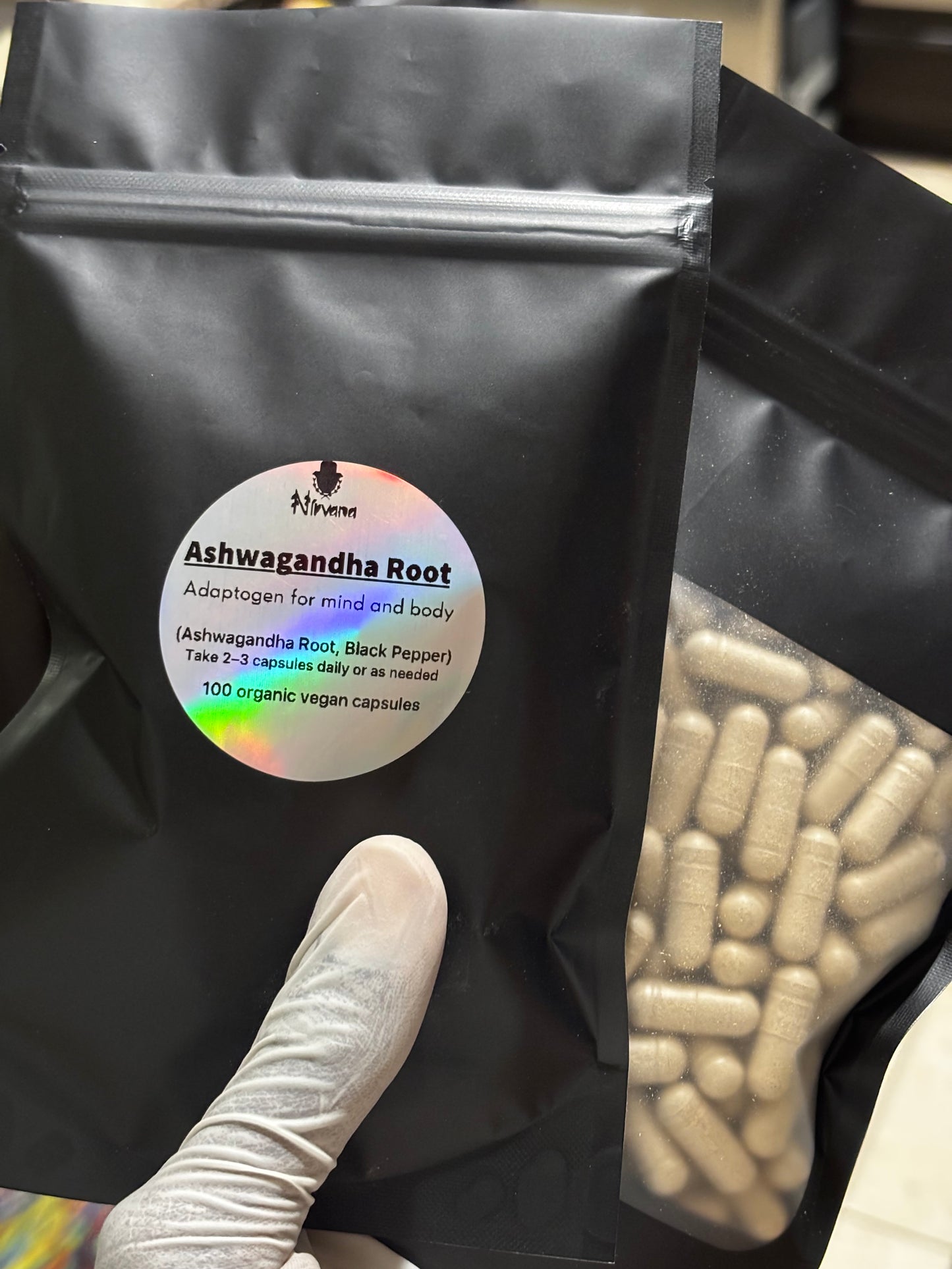 Ashwagandha Blend Supplement Capsules