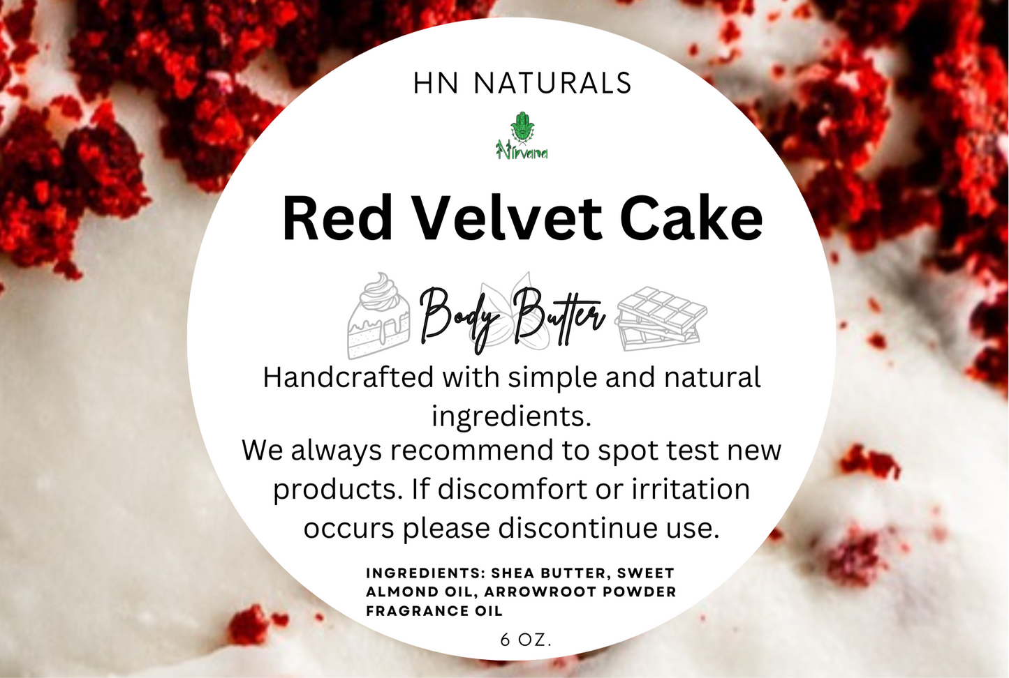 Red Velvet Cake Body Butter