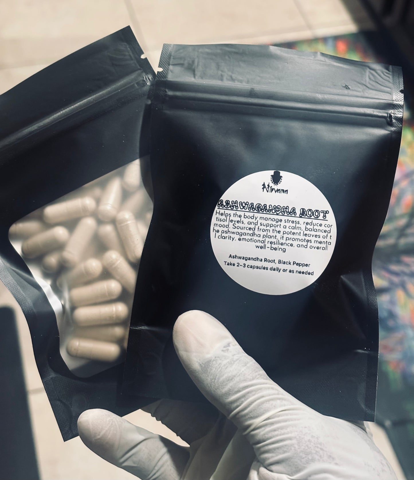 Ashwagandha Blend Supplement Capsules