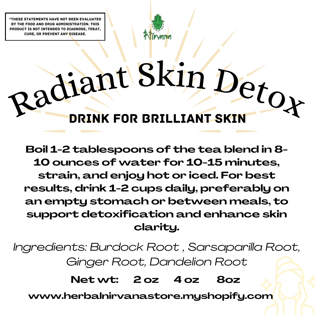 Radiant Skin Detox Tea
