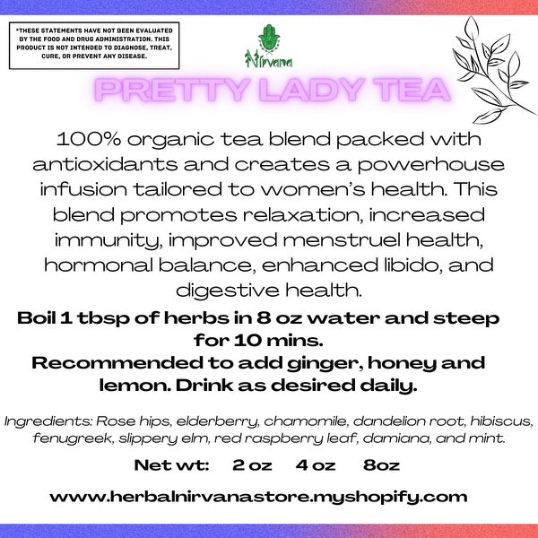 Pretty Lady Tea Blend