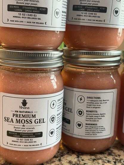 HN NATURALS - Premium Sea Moss Gel
