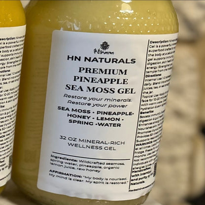 HN NATURALS - Premium Sea Moss Gel
