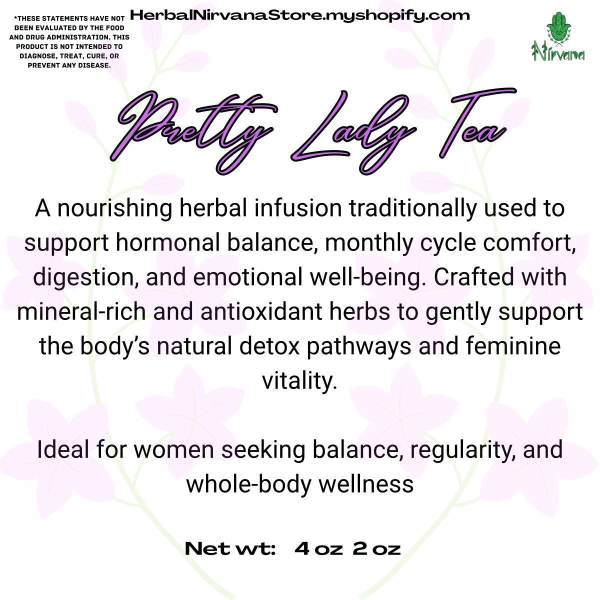 Pretty Lady Tea Blend
